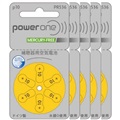 パワーワン 補聴器用空気電池電池 PR536（10A）5パック（30粒）<br>【ネコポス便で送料無料 / 1粒当り40円】